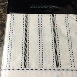 Free Ship Ralph Lauren Taylor Stripe 2 Standard Pillowcases Cream & Charcoal Nip. Fixed Price $48.00.