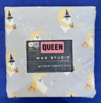 Max Studio Home Queen 4 Piece Sheet Set Spooky Halloween Ghost Crescent Moon New. Fixed Price $57.88.