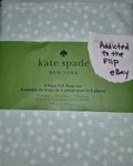 Nwt Kate Spade Ny 4 Piece Full Sheets Set 100% Cotton Powder Blue Polka Dot New. Fixed Price $82.00.