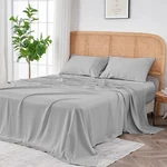 Sijo Airyweight Tencel Sheet Set, 100% Lyocell Derived From Eucalyptus, Buttery. Fixed Price $120.00.