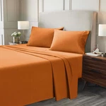 Superior Flannel Brushed Cotton Set Warm Bedding Solid Bedroom. Fixed Price $59.81.