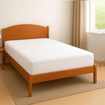 Luxury Egyptian Cotton Twin Xl Fitted Sheet 400 Tc 15 Inch Deep Pocket White. Fixed Price $39.60.
