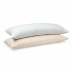 Body Pillow Cover - (2 Pack) White And Metallic Pink Room Essentials New. Fixed Price $12.99.