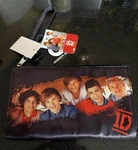 One Direction 1D Black Zip Pencil/makeup Bag Pouch Global Band Music 8 1/2 X 5. Fixed Price $29.99.