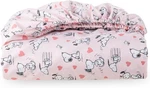 Peanuts Fitted Sheet King Size, Cute Character Snoopy Microfiber With .... Fixed Price $51.43.