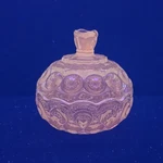 Moon Star Glass Bahamas Sunset Small Gummy Jar Compote Candy Dish Glows. Fixed Price $99.99.
