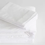 Sferra Matteo White Queen Sheet Set 4PC Solid 100% Cotton Sateen 300TC Italy New. Fixed Price $345.00.
