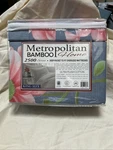 Metropolitan Bamboo Home Hypoallergenic 2500 Thread Ct King Size Bed Sheet Set. Fixed Price $35.00.