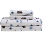 Beatrice Home Fashions Cozy Cabin 4-PIECE Full Microfiber Bedding Sheet Set. Fixed Price $50.79.
