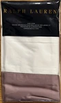 Ralph Lauren Langdon Border Duchess Lavender King Sham Pillow. Fixed Price $36.95.