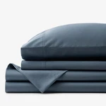Tcs Legends Hotel Premium Smooth Supima Cotton Wrinkle-free Sateen Bed Sheet Set. Fixed Price $88.00.