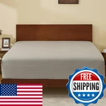 Gokotta King Fitted Sheet 78X80" Deep Pocket Microfiber Grey Soft. Fixed Price $50.73.