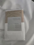 #= Hudson Park Collection Italian Linens Percale 2 Standard Pillowcases Brown. Fixed Price $103.50.