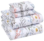 Ruvanti 100% Cotton Sheets - Crispy Cooling Percale For Full Size Bed, Br. Fixed Price $57.65.
