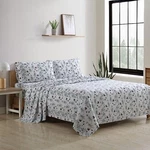 Eddie Bauer - King Sheets, Cotton Flannel Bedding Set, Brushed For Extra. Fixed Price $29.09.