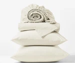 Nwot $278 Coyuchi Refined Organic Percale Cotton Sheet Set Undyed Queen. Fixed Price $205.00.