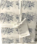 Nwt Pottery Barn Micha Floral Sheet Set Queen Cotton Lightweight. Fixed Price $96.00.