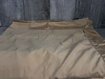 Ralph Lauren Langdon Cape Tan Queen Flat Sheet 100% Cotton Euc. Fixed Price $39.98.