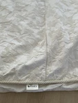 Veratex Ivory Floral Queen Duvet Cover Jacquard Tassel Trim Elegance. Fixed Price $150.00.
