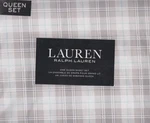 Ralph Lauren Queen Sheet Set Kenley Ulster Plaid Grey 4PC Cottage Country Blue. Fixed Price $96.79.