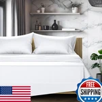 Texas Linen Co. 100 Egyptian Cotton Bed Sheets Full Size - Luxury 1200 Series. Fixed Price $158.10.