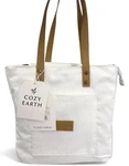 2022 Cozy Earth Luxury Bamboo Linen Queen 4PC Sheet Set & Tote Light Grey Nwt!. Fixed Price $249.99.