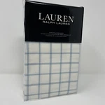 Ralph Lauren Flannel Millerton Blue Plaid 2 King Pillowcases Cotton. Fixed Price $39.99.