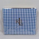 Lauren Ralph Belle Harbor Twin Fitted Sheet Blue Gingham New. Fixed Price $60.00.