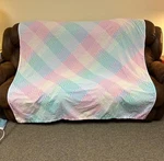 Vintage Twin Bed Sheet From Stevens Colorful Stripes Geometric Design. Fixed Price $14.00.