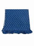 Ralph Lauren Shelley Indigo Blue Tag White King Flat Sheet 104X102. Fixed Price $79.20.