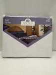 Vintage Jubilee Percale 180 Tc White Full Flat Sheet New Made Usa. Fixed Price $13.58.