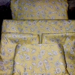 Cynthia Rowley Sheet Set 5PC Butter Cream Yellow White Floral. Fixed Price $30.88.