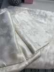 Sferra Italy Nwt (4PC) King Sheet Set 100% Silk Ivory European Washable. Fixed Price $1500.00.