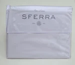 Sferra Grande Hotel Fitted Sheet Queen White Cotton Percale. Fixed Price $200.00.
