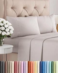 Twin 4 Piece Sheet Set Comfy Breathable & Cooling Ultrasoft Hotel Luxury Be.... Fixed Price $50.69.