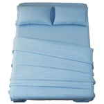 Luxury Bedding Set Queen Lake Blue Microfiber Sheets 4 Piece 1800 Thread Count. Fixed Price $51.99.