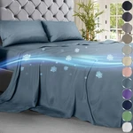 Decolure Cooling Queen Sheets Set 4PC Luxurious, Ultra-soft Bamboo Viscose. Fixed Price $82.08.