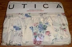 Vtg 1985 Utica Stevens Chestnut Hill Rose Queen Flat Bed Sheet Floral Ruffle New. Fixed Price $62.91.