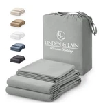 Linden & Lain Luxury King Size Bed Set Organic Ultra Soft .... Fixed Price $157.49.