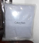 New Calvin Klein Bamboo Flowers Standard Queen Pillowcases Solid Hyacinth Cotton. Fixed Price $215.00.