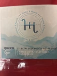 Harbor & Hearth Queen 6-PIECE Red 21 Extra Deep Fitted Sheet Set New In Package. Fixed Price $22.95.