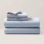 Ralph Lauren Workshirt Chambray King Flat Sheet Blue 100%COTTON New $245 Online!. Fixed Price $125.35.
