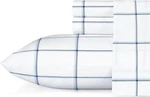 4 Pieces Queen Sheet Set Cotton Percale Crisp Cool 100% Bedding Plot Blue. Fixed Price $62.01.