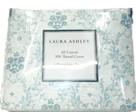 Unique Floral Toile King Sheet Set 100% Cotton Laura Ashley Moira California. Fixed Price $138.70.