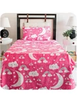 Nikki Peter Kids 100% Cotton Twin Size Sheet Set Sweet Dreams. Fixed Price $25.00.