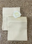 Palais Royale 30" X Euro Pillow Shams Sateen-feel Set Of 2 Beige. Fixed Price $40.00.