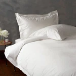 King White Solid 3 Pieces Duvet Cover Set 1000 Thread Count 100% Egyptian Cotton. Fixed Price $85.77.