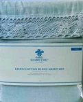 Simply Shabby Chic Twin Linen Sheet Set Pale Blue Rachel Ashwell Cottage Core. Fixed Price $74.99.