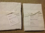 2 Belgian Flax Linen Shams Standard Size White New. Fixed Price $54.99.