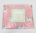 Prancing Magical Whimsical Unicorns Twin Sheet Set Stars Pink Kids Rule New. Fixed Price $29.23.